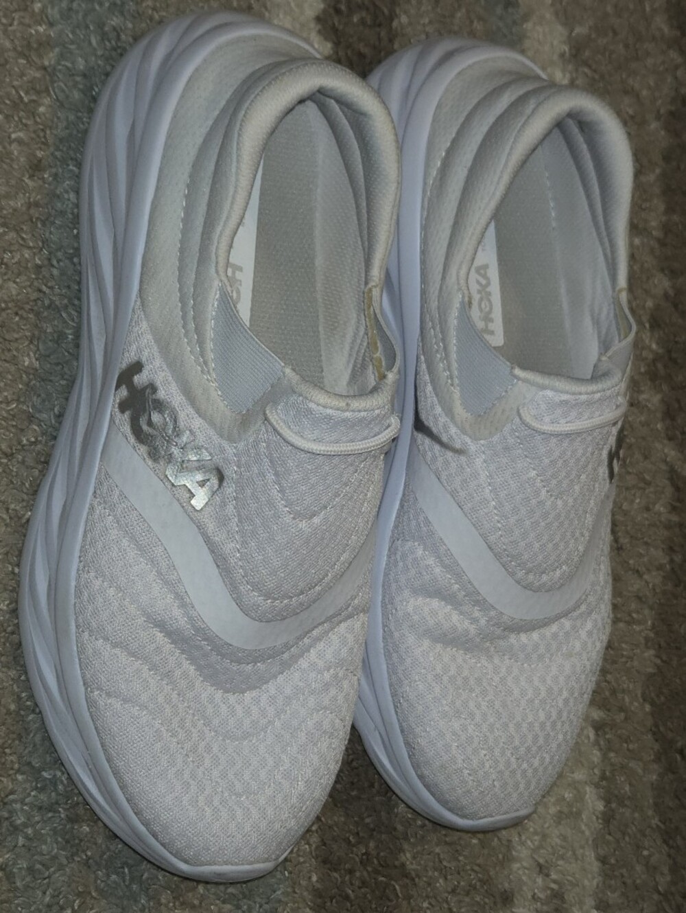 Hoka Women's Slip-On Sneakers — White